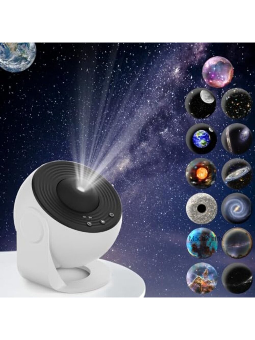 Galaxy Projector 13 in 1 Planetarium Star Night Light with Solar System